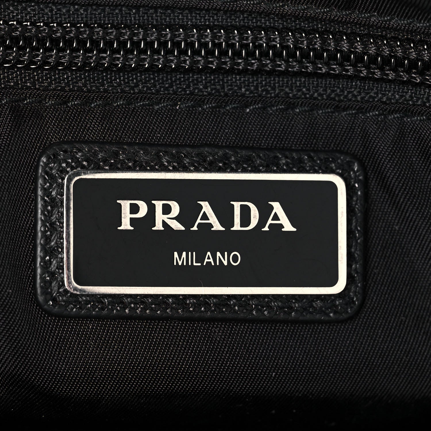 Prada Tessuto Nylon Belt Bag Black 6 of 12