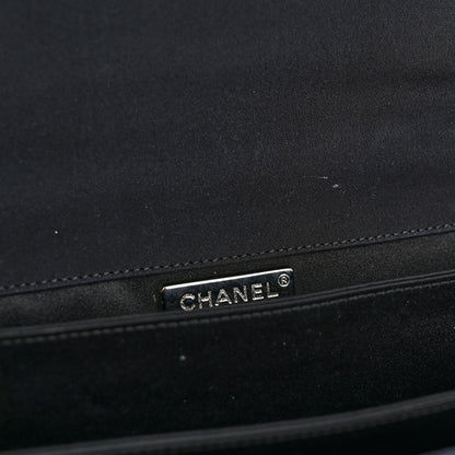 Chanel Satin Ribbon Bow Clutch Black 10 of 20