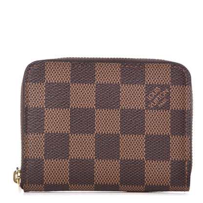 Louis Vuitton Damier Ebene Zippy Coin Purse 1 of 6