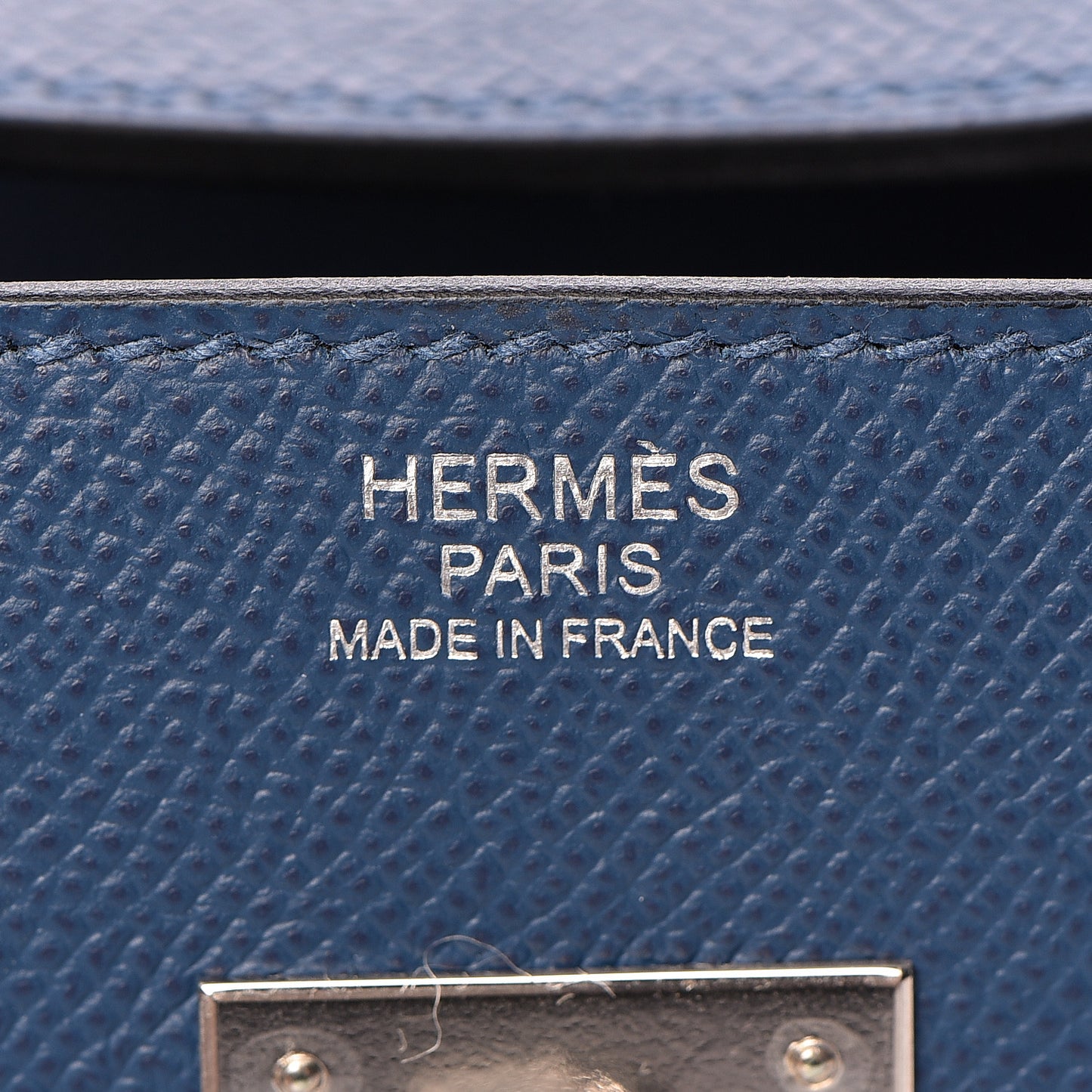 Epsom Birkin 30 Deep Bleu