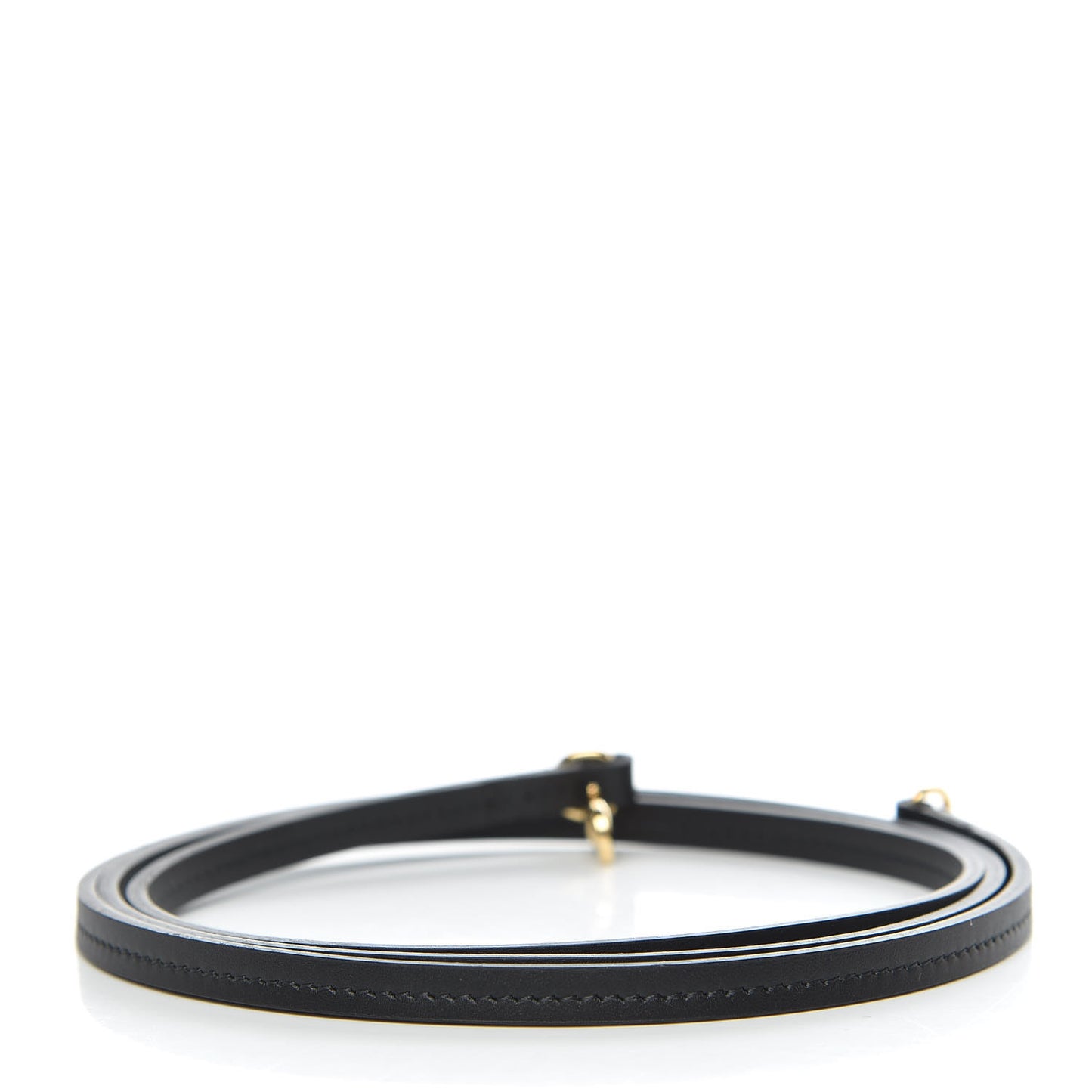 Calfskin Eye Trunk Case Strap Black