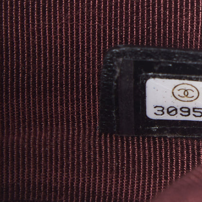 Chanel Lambskin Quilted Small Cosmetic Case Black 9 of 10