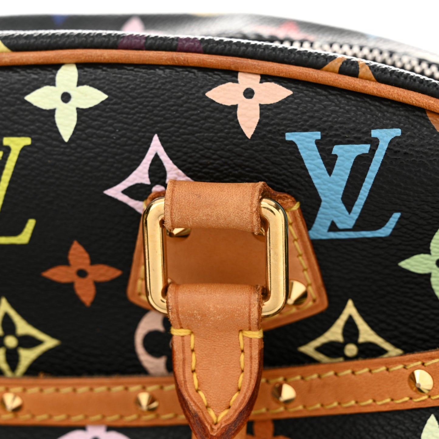 Monogram Multicolor Trouville Black