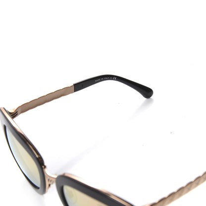 Chanel Cat Eye Quilted Sunglasses 5368 Black Pink 6 of 9