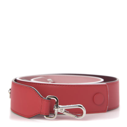 Fendi Calfskin Strap You Red Burgundy Pink 2 of 8
