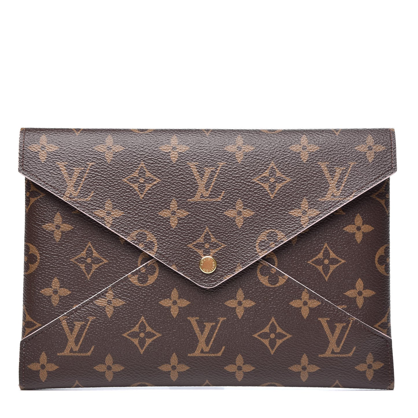 Monogram Large Kirigami Pochette Insert Rose Ballerine