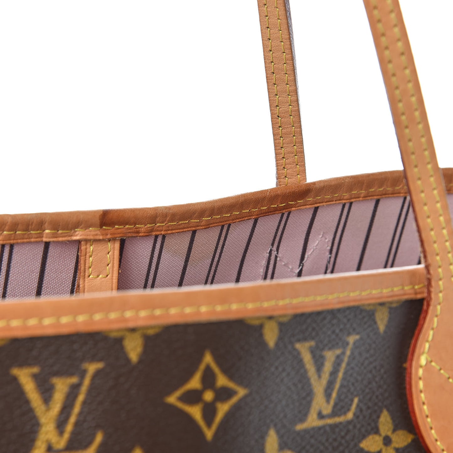 Monogram Neo Neverfull MM Rose Ballerine