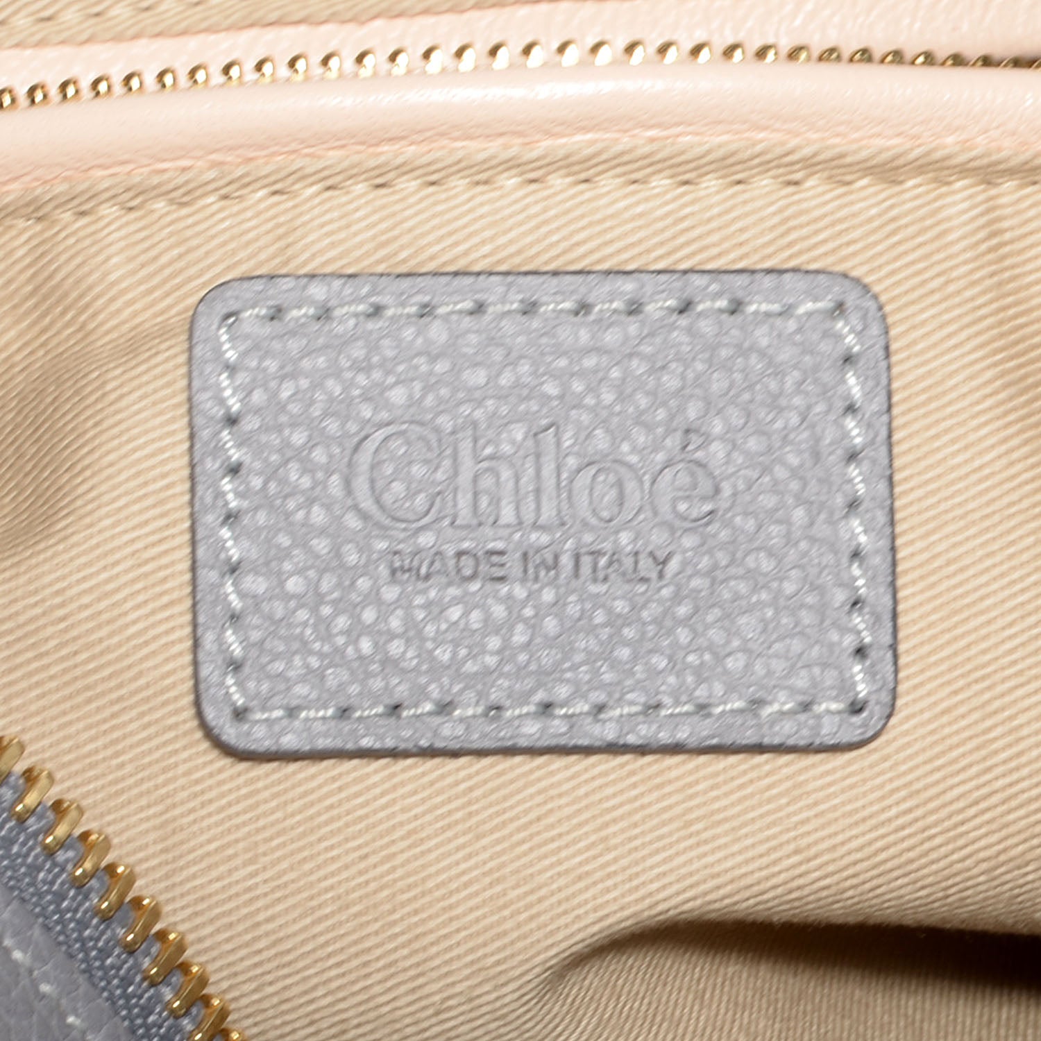 Chloe Calfskin Medium Paraty Cashmere Grey 10 of 12