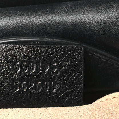 Gucci Calfskin Small Diana Tote Bag Black Yellow Fluo 7 of 11