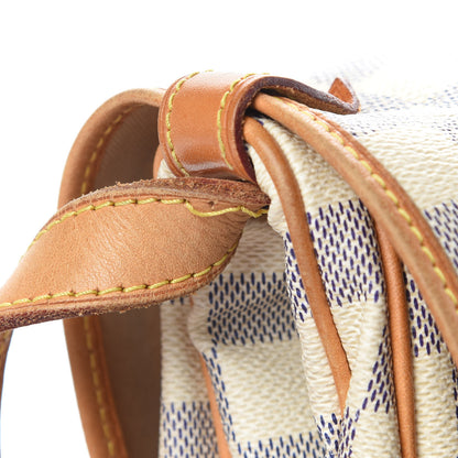 Louis Vuitton Damier Azur Saumur MM 14 of 16