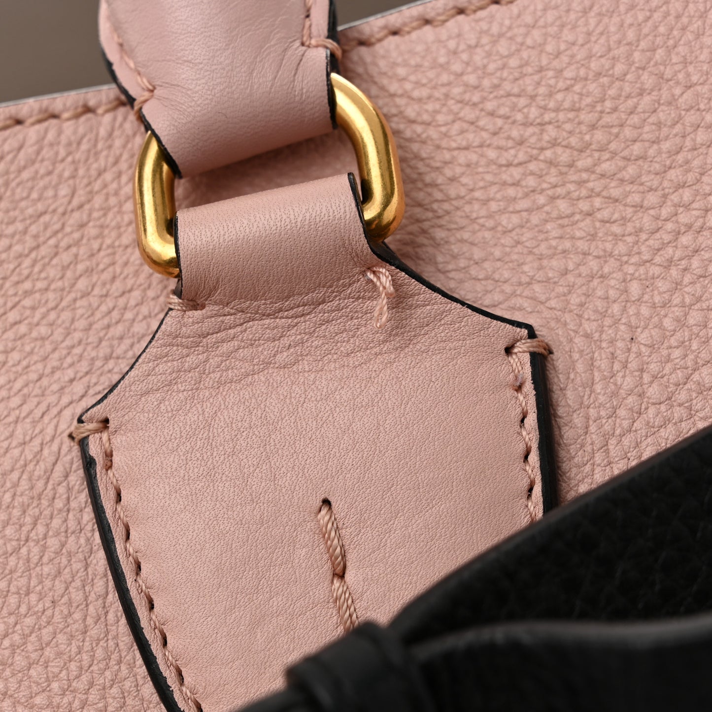 Marais Calfskin Medium Belt Bag Pale Ash Rose