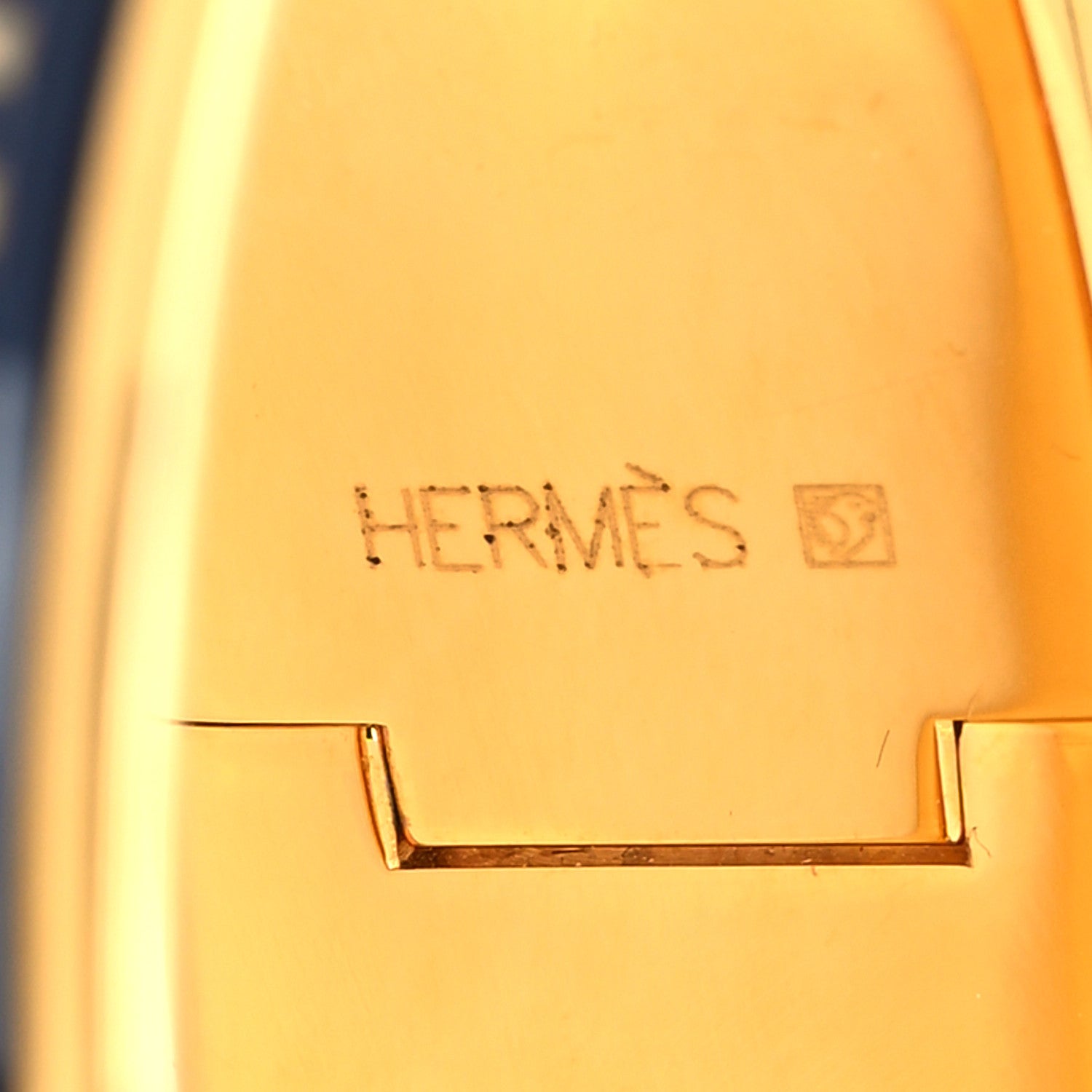 Hermes Enamel Printed Wide Loquet Bracelet 5 of 5