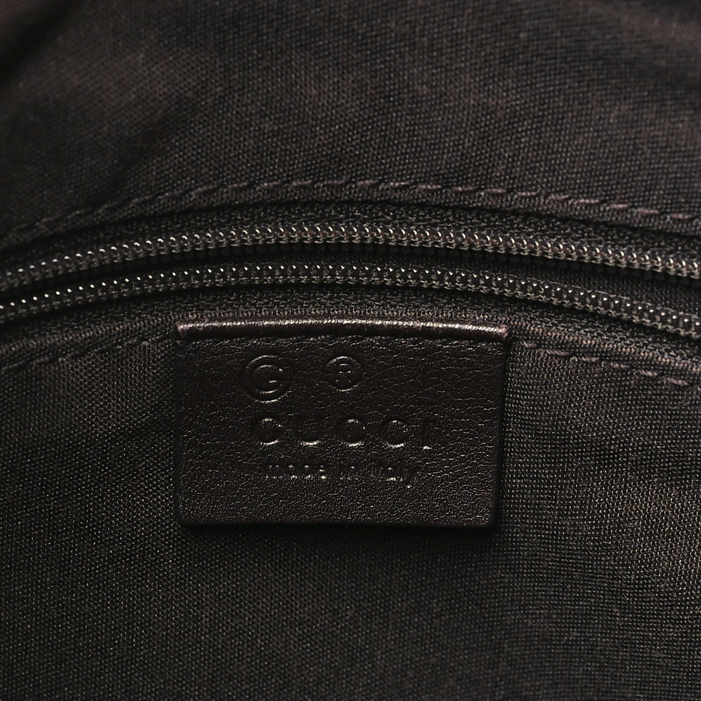 GG Monogram Web Messenger Bag Dark Brown