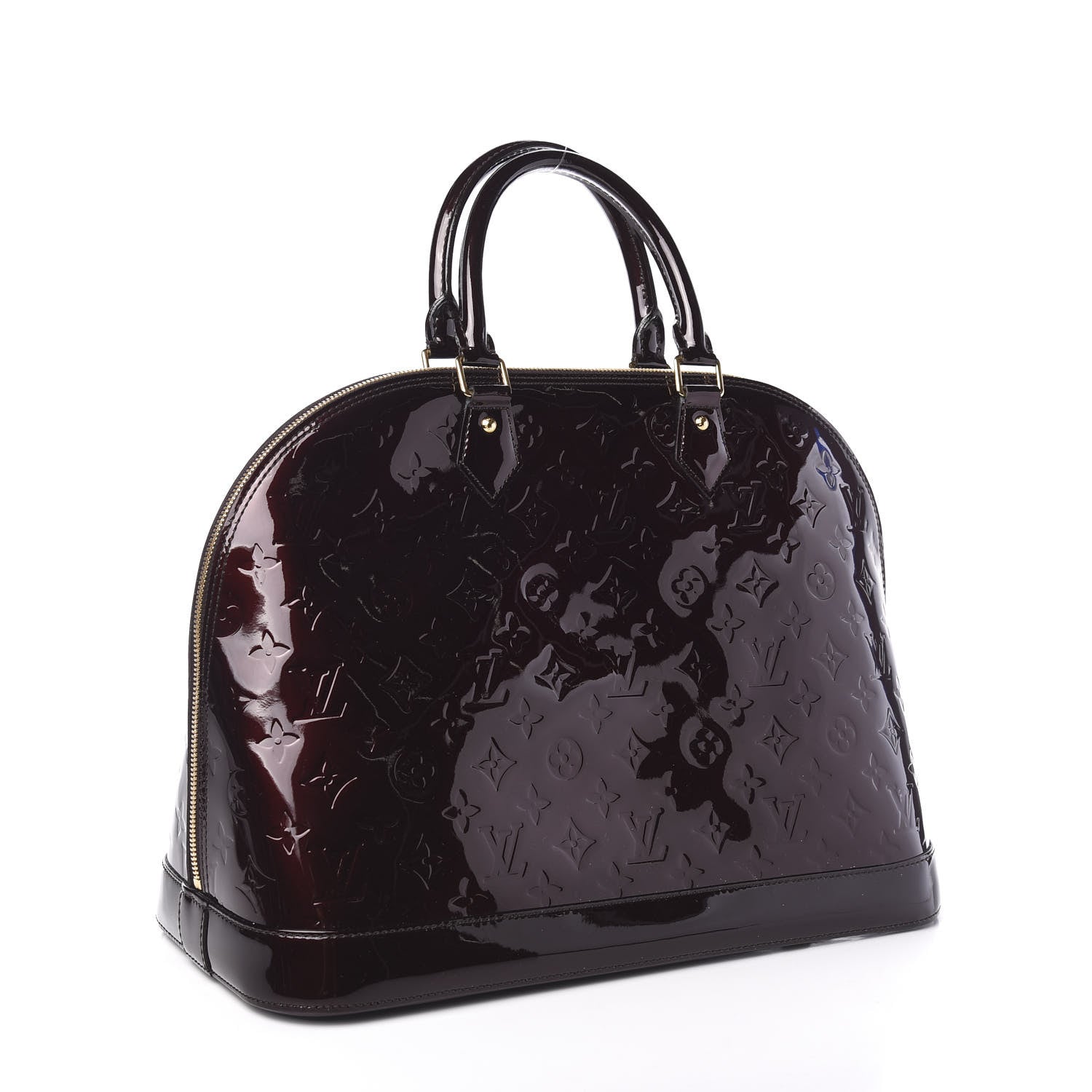 Louis Vuitton Vernis Alma GM Amarante 2 of 8