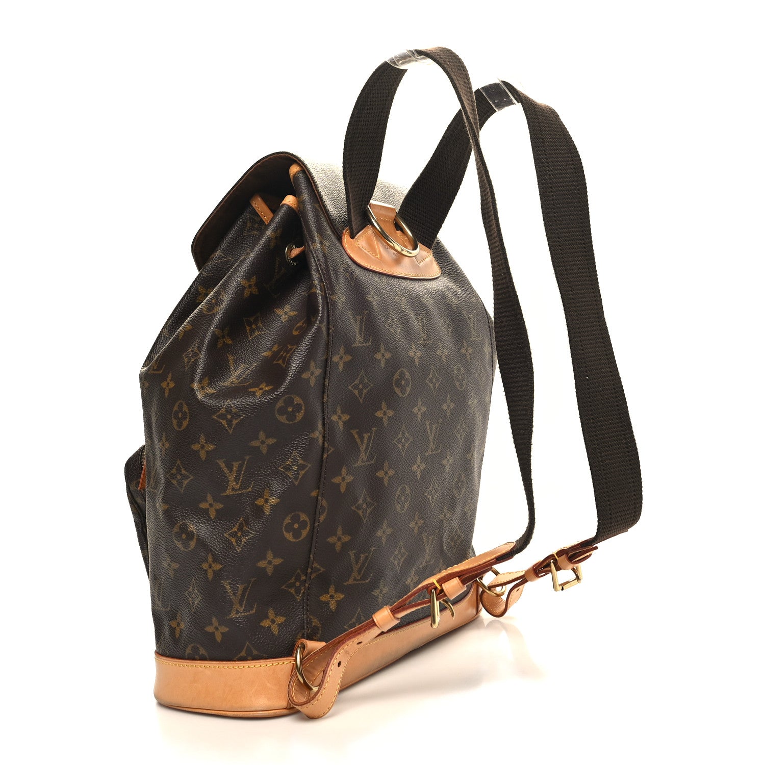 Louis Vuitton Monogram Montsouris GM Backpack 3 of 11