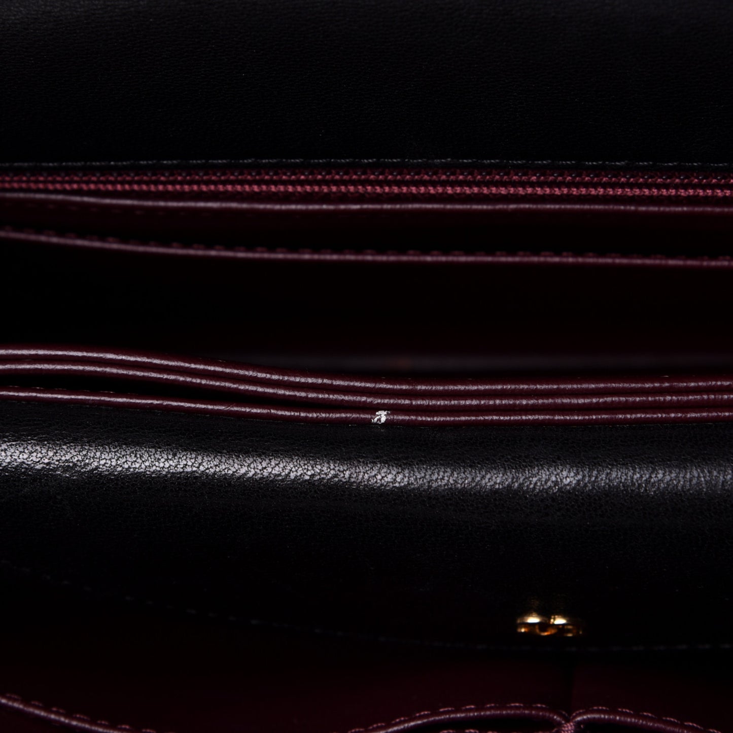 Lambskin Quilted Jumbo Coco Vintage Flap Black