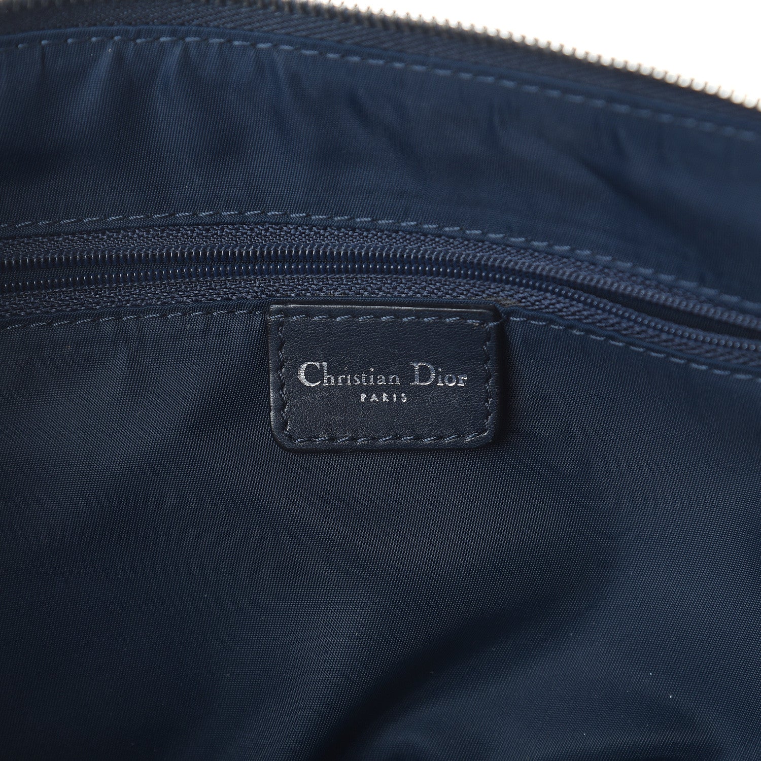 Christian Dior Denim Monogram Charms Shoulder Bag Blue 5 of 7