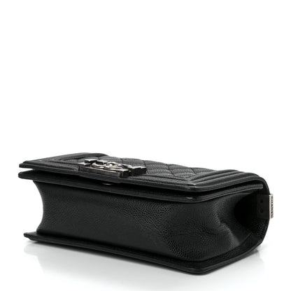 Chanel Caviar Quilted Small Boy Flap Black 9 of 11