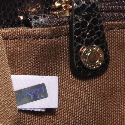 Jimmy Choo Glitter Riane Clutch Copper 8 of 10