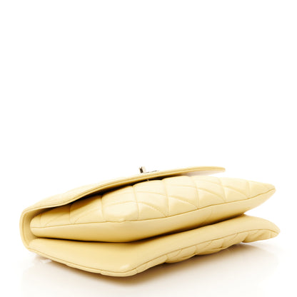 Chanel Lambskin Quilted Medium Trendy CC Flap Yellow 4 of 14
