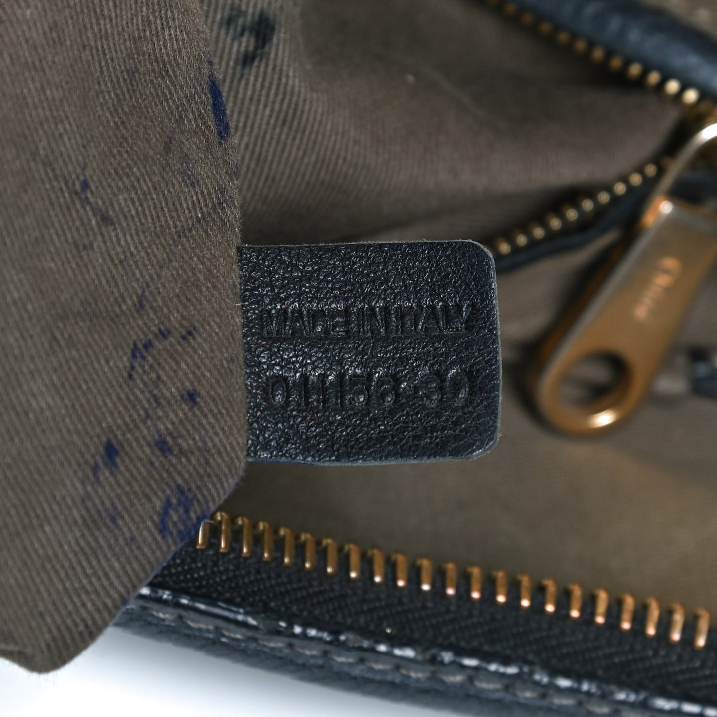 Calfskin Medium Marcie Satchel Black