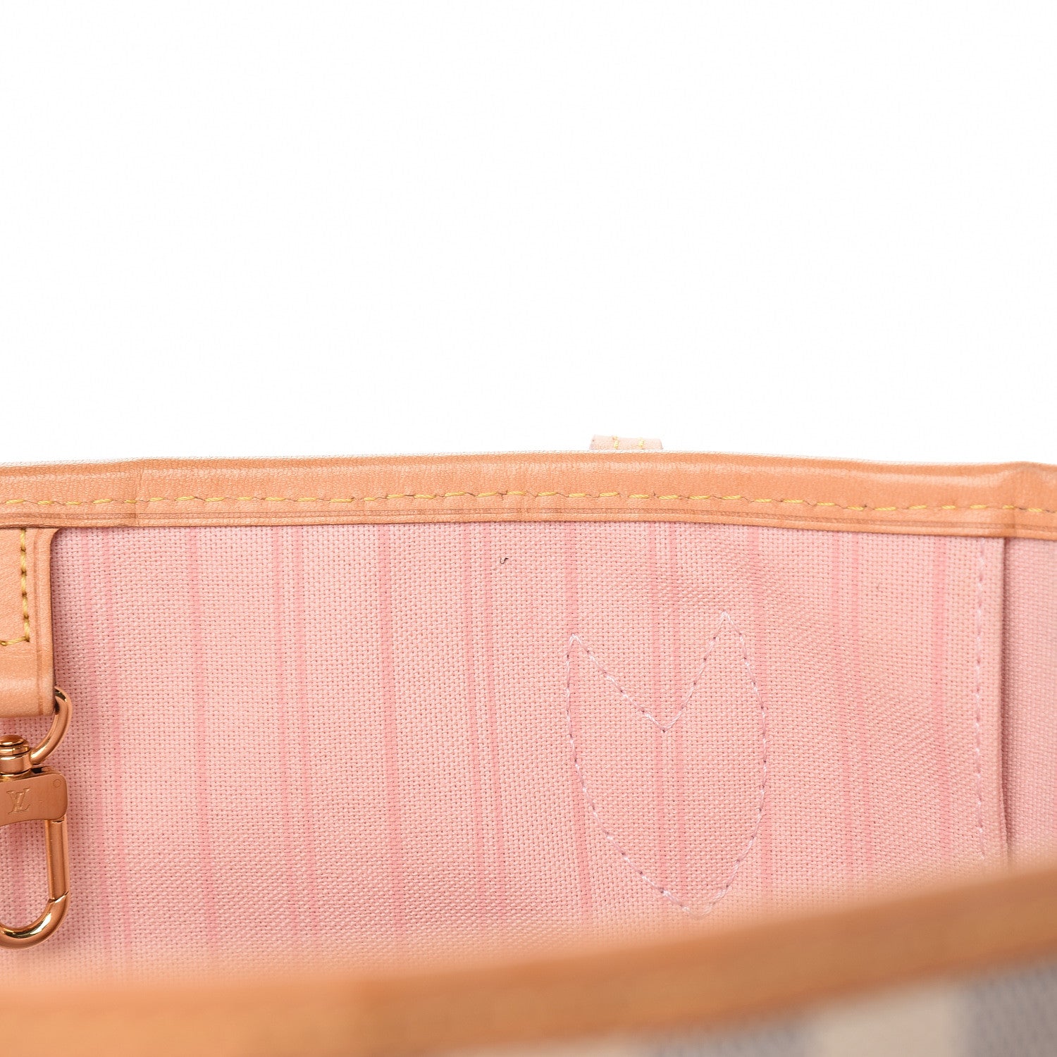 Louis Vuitton Damier Azur Neo Neverfull MM Rose Ballerine 14 of 16