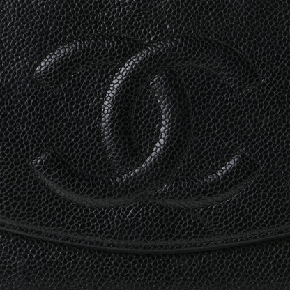 Chanel Caviar Timeless CC Wallet On Chain WOC Black 9 of 12