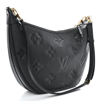 Louis Vuitton Empreinte Monogram Giant Loop Hobo Black 4 of 11