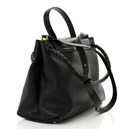 Bottega Veneta Silky Calfskin Medium Ciao Ciao Black 3 of 10