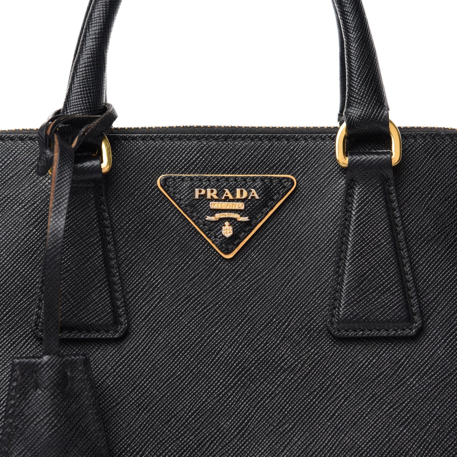 Prada Saffiano Lux Small Promenade Tote Black 11 of 11