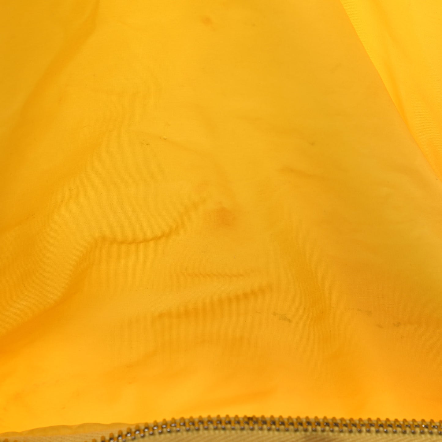 Nylon Vertical Quilted Jumbo Flap Yellow