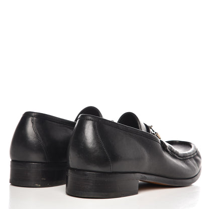 Gucci Calfskin Mens Horsebit Loafers 10.5 Black 4 of 12