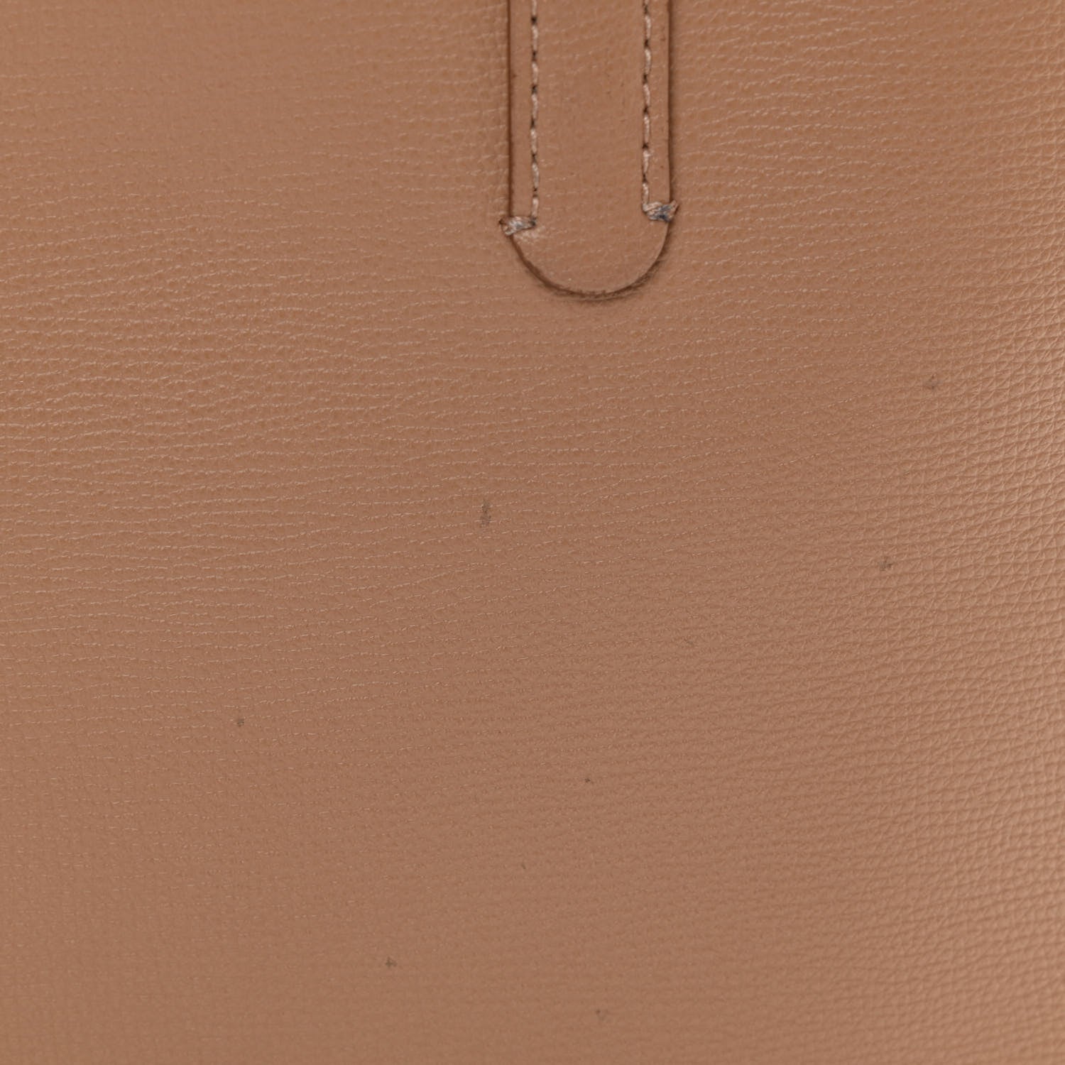 Burberry Calfskin TB Motif Embossed Medium Tote Camel 16 of 18