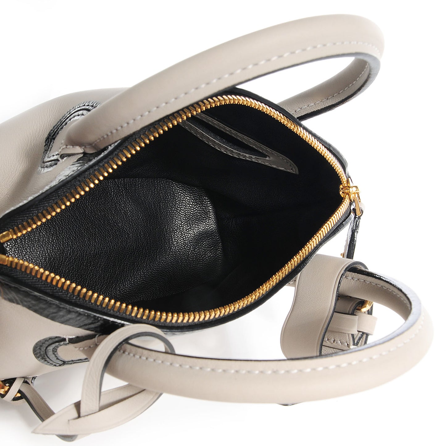 Cuir Obsession Lockit BB Gris