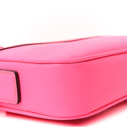 Gucci Rubber Effect Monogram GG Crossbody Bag Fluorescent Fuchsia 9 of 10