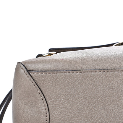 Chloe Calfskin Small Faye Day Shoulder Bag Motty Grey 10 of 14