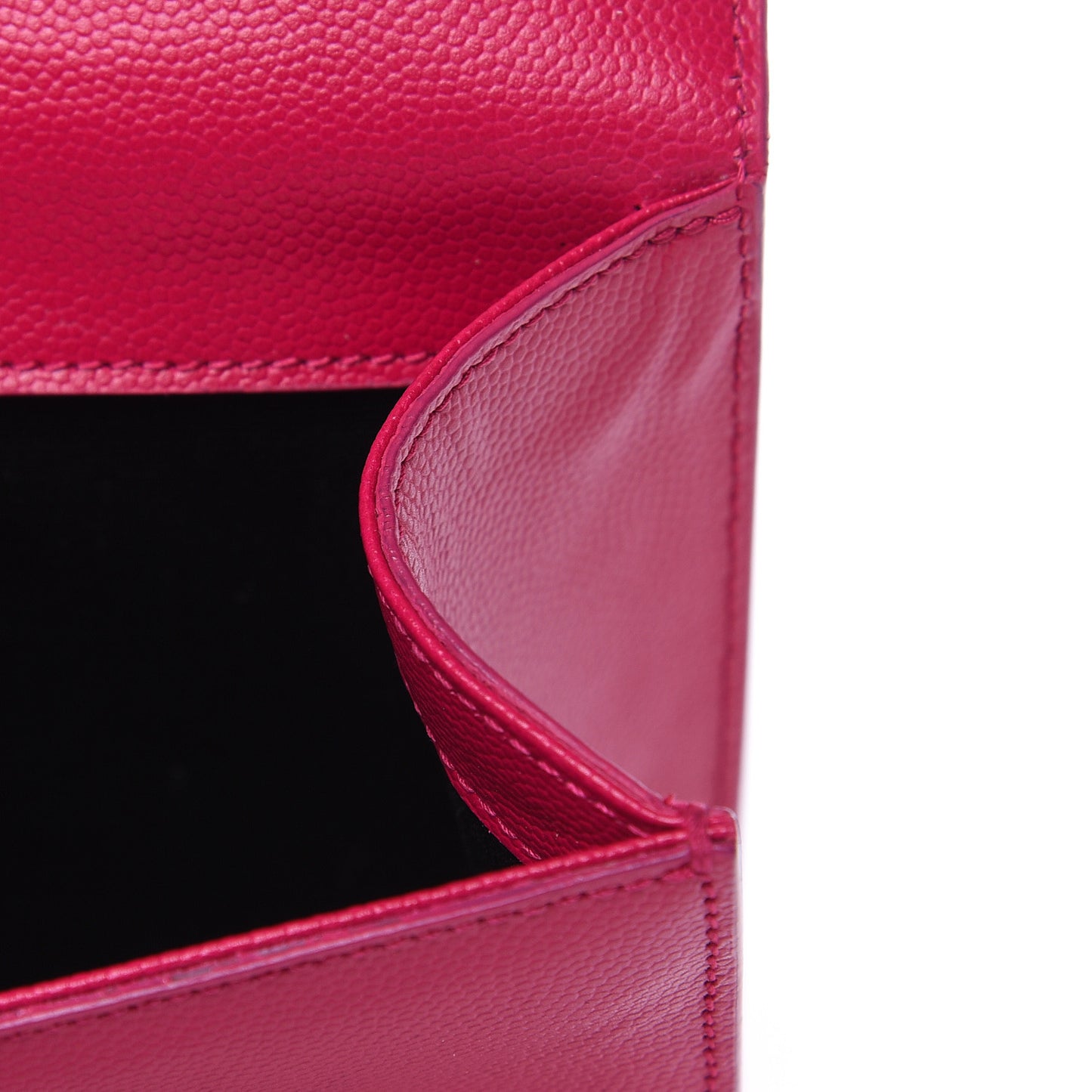 Grain De Poudre Classic Monogram Cassandre Clutch Lipstick Fuchsia