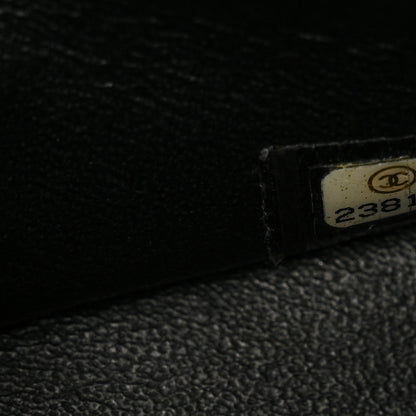 Chanel Sheepskin Chevron Quilted 2.55 Reissue 225 Double Flap So Black 7 of 10