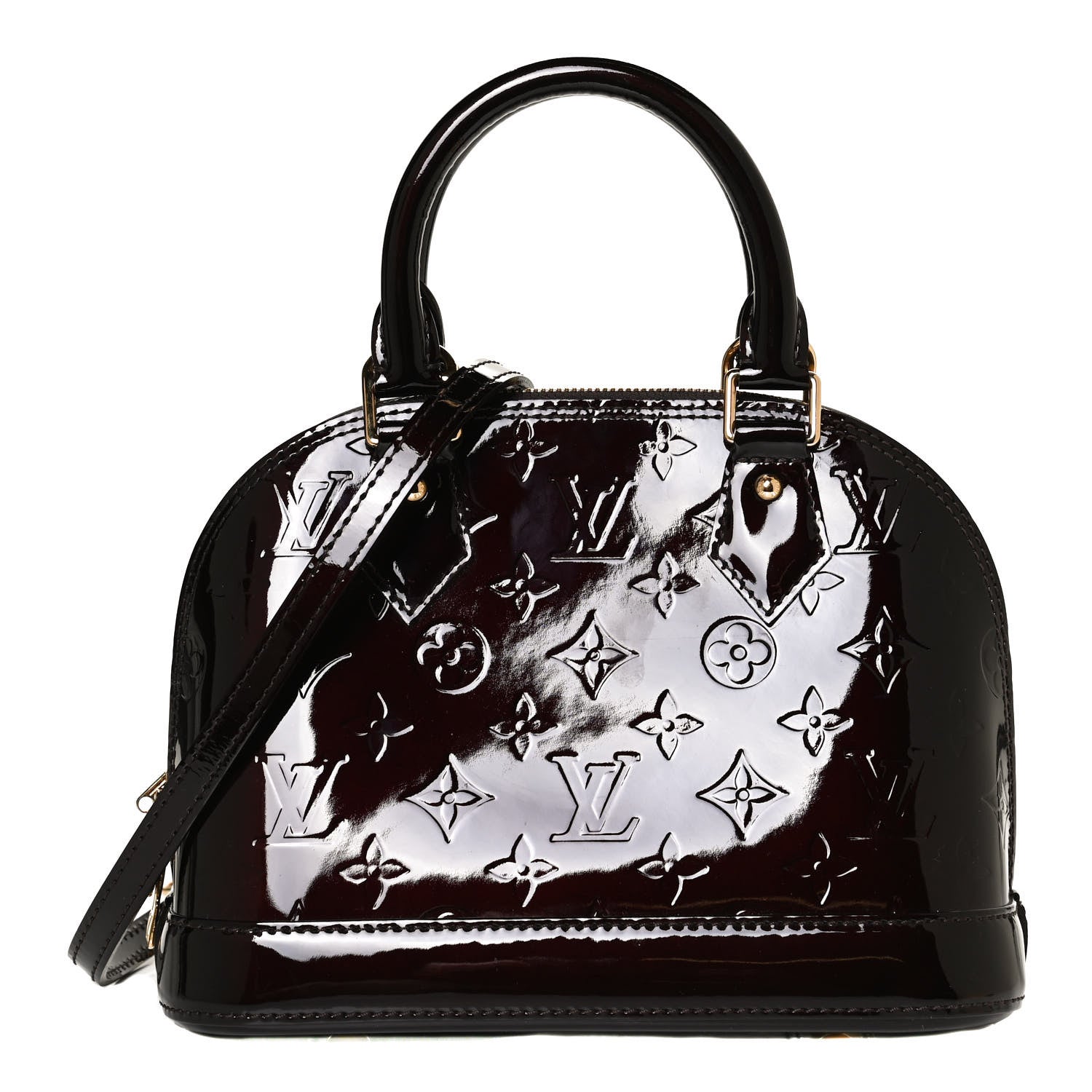 Louis Vuitton Vernis Alma BB Amarante 1 of 8