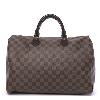 Louis Vuitton Damier Ebene Speedy 35 1 of 14