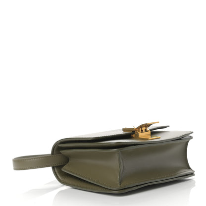 Celine Box Calfskin Small Classic Box Flap Bag Army Green 4 of 11