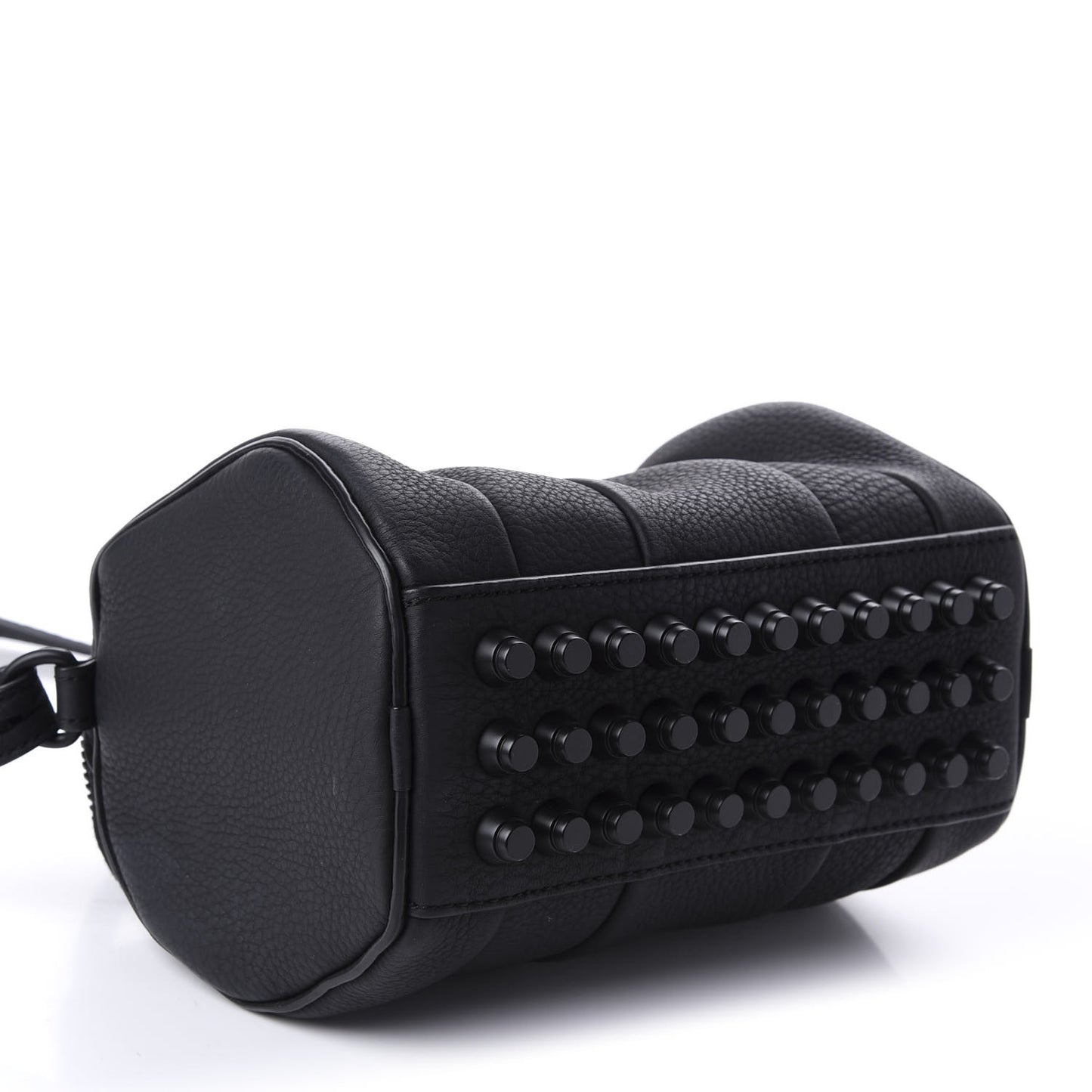 Pebbled Lambskin Rockie Black Matte Black Hardware