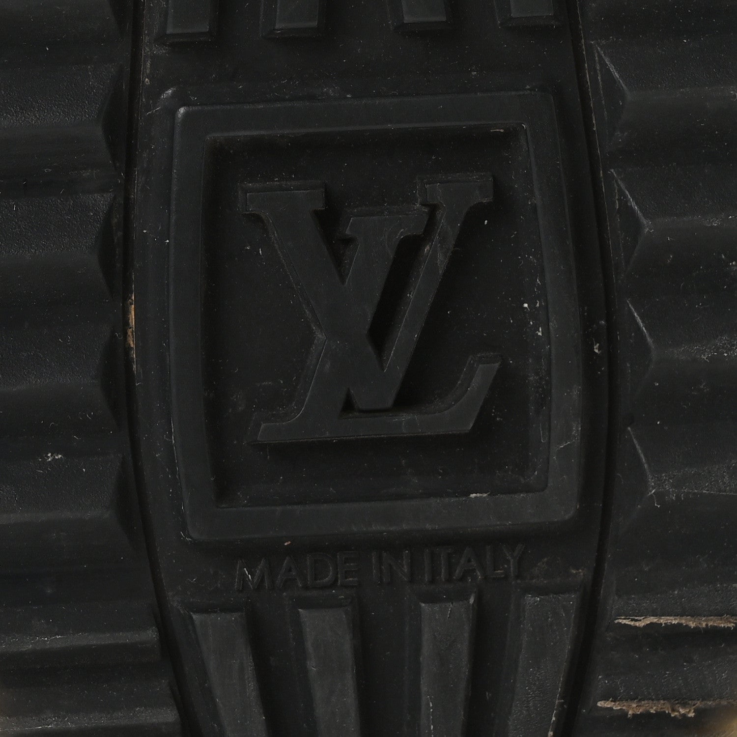Louis Vuitton Suede Monogram Run Away Sneakers 38.5 Black 7 of 9