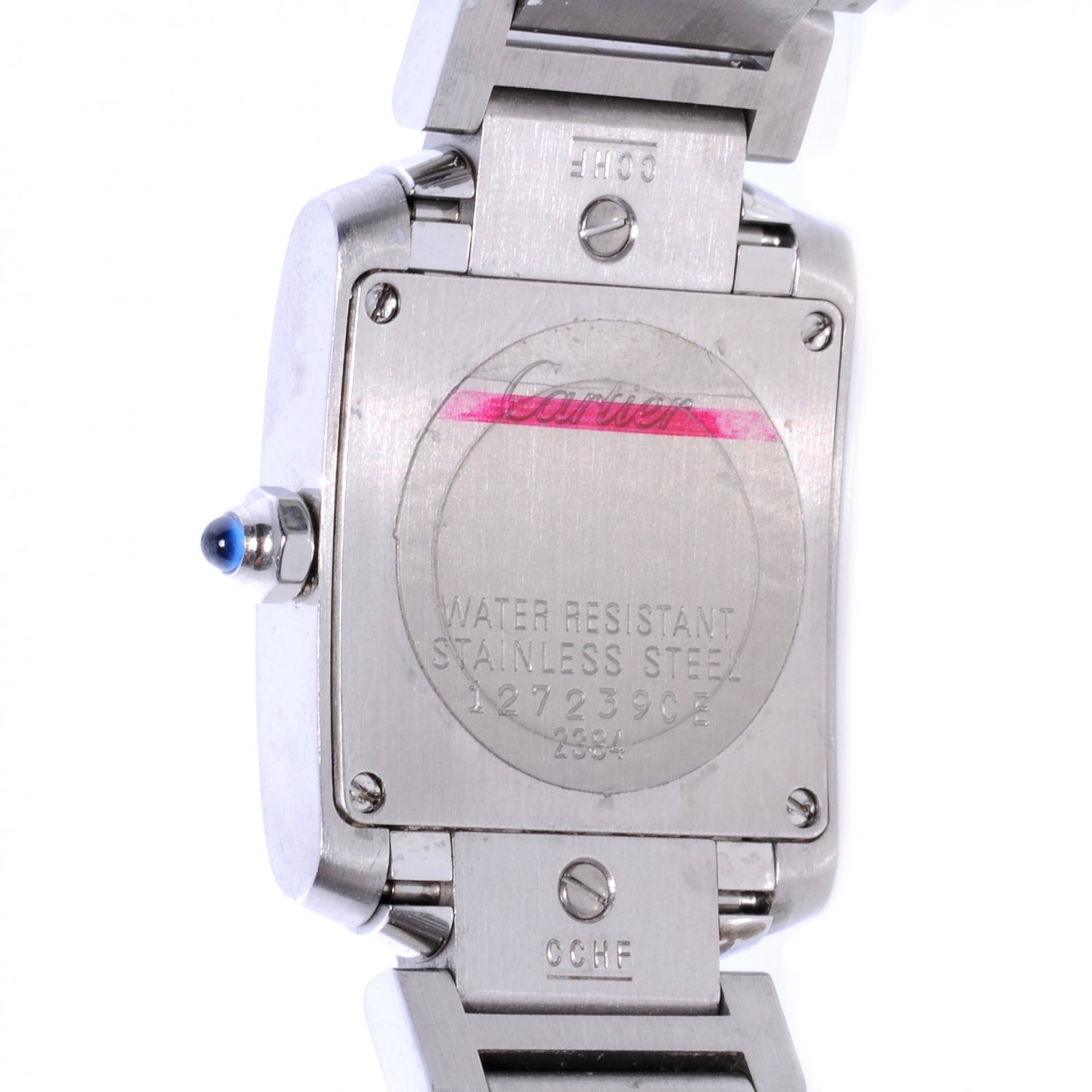 Cartier Stainless Steel 20mm Tank Francaise Quartz Watch 7 of 7