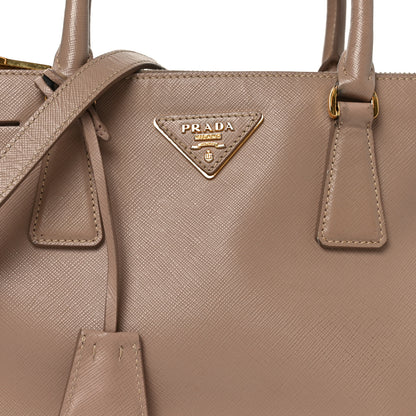 Prada Saffiano Lux Small Galleria Double Zip Tote Cammeo 7 of 9