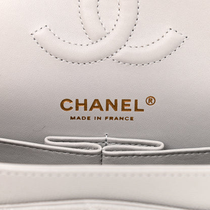 Chanel Caviar Quilted Small Double Flap Grey 6 of 11