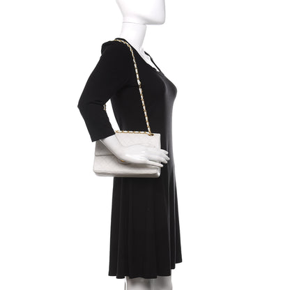 Chanel Lambskin Quilted Small Double Flap White 2 of 15
