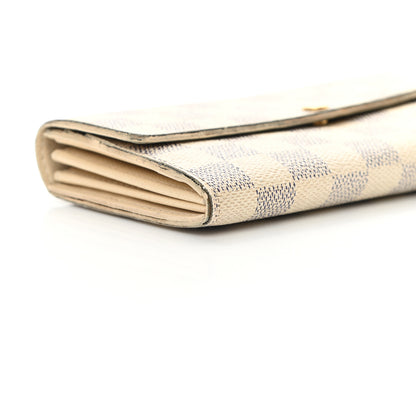 Louis Vuitton Damier Azur Sarah Wallet 12 of 17