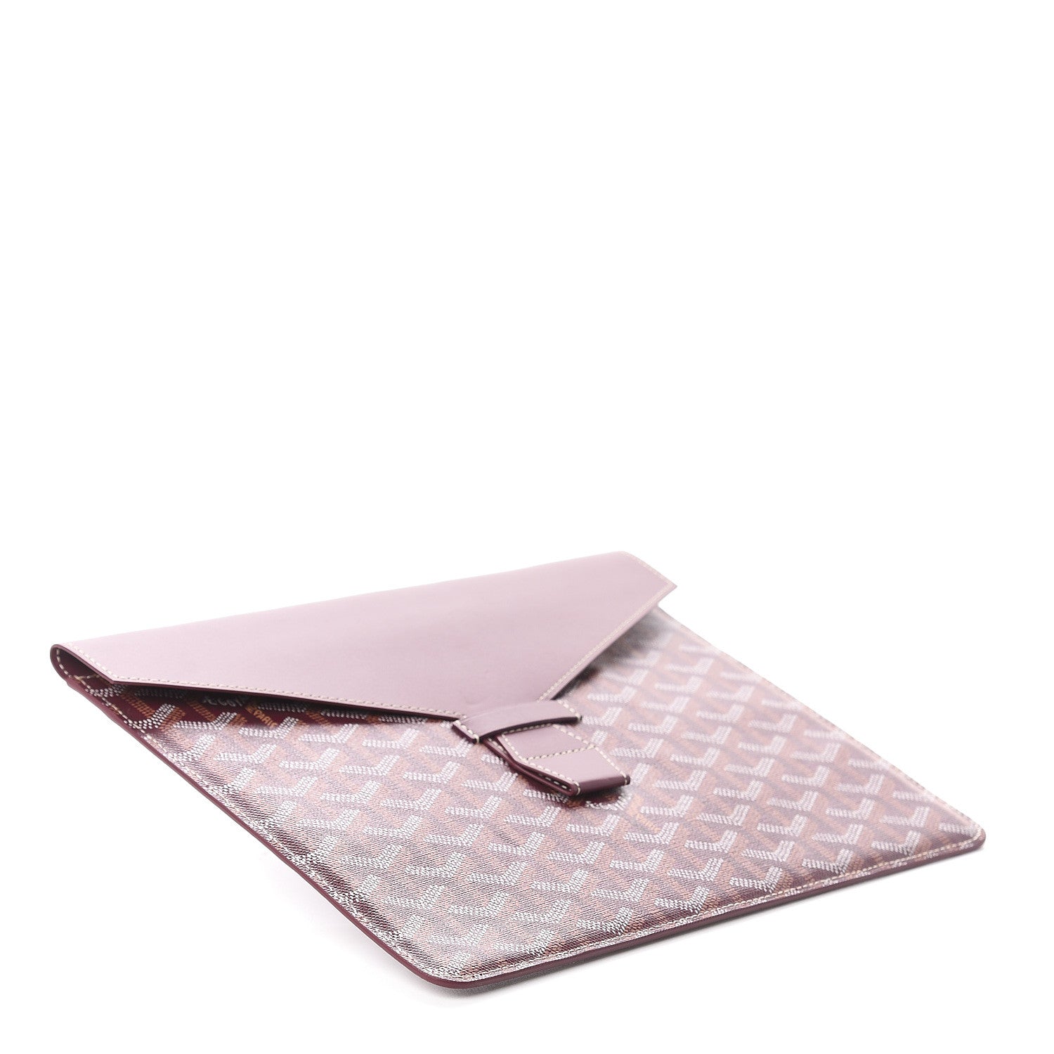 Goyard Goyardine Camondo MM Horizontal Clutch Bordeaux 3 of 5
