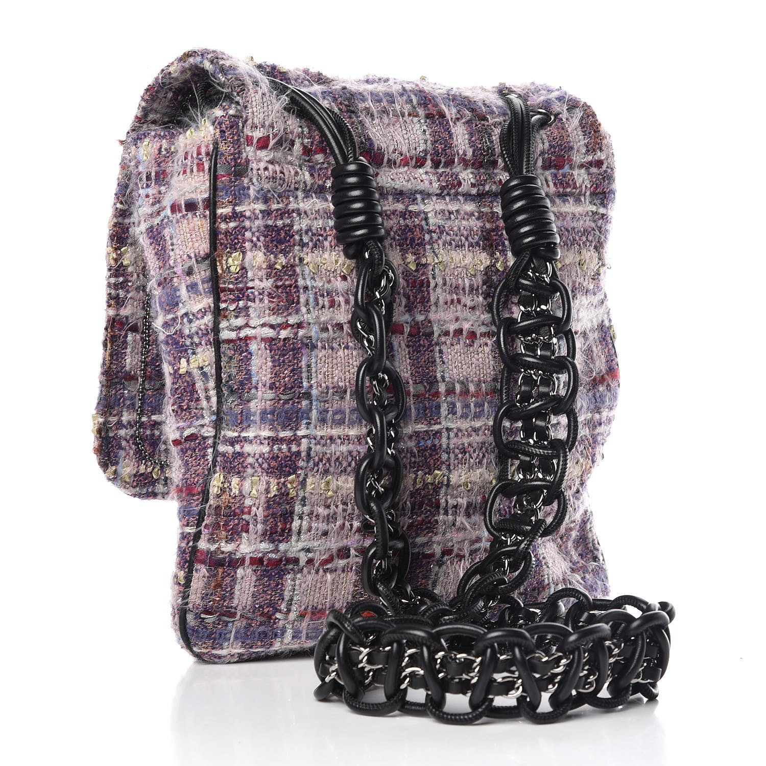 Chanel Tweed Camellia Messenger Multicolor 3 of 10
